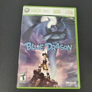 Xbox 360 Blue Dragon RPG Game CIB 3-Disc Set Akira Toriyama Art